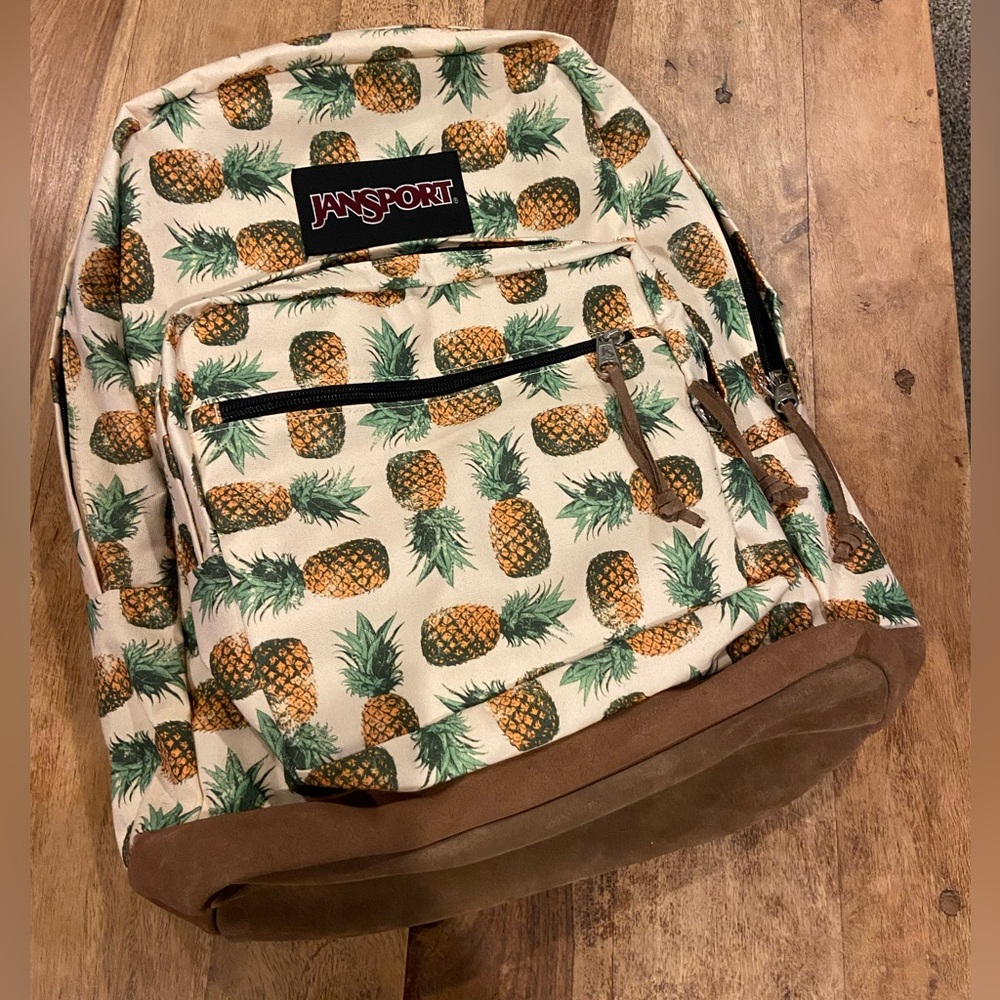 Jansport pineapples backpack. EUC